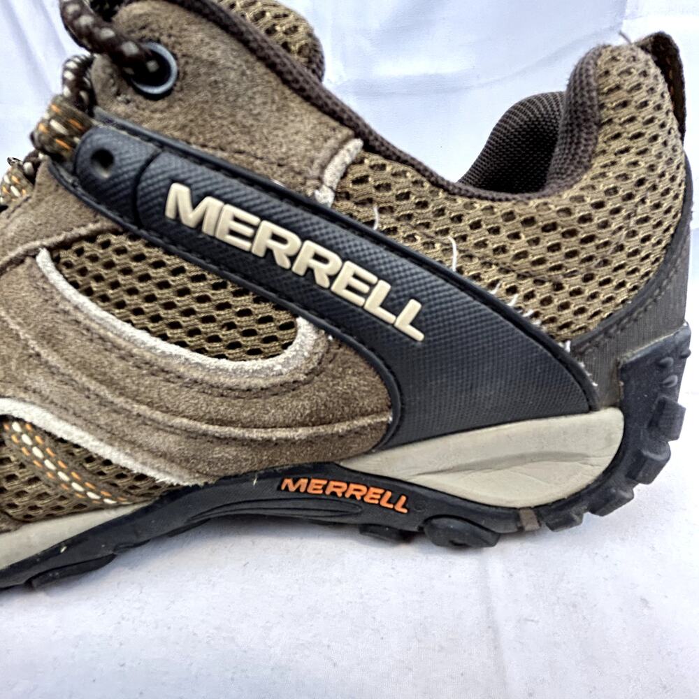 SKU 2075 Merrell Men's Size 11 Sneakers Tan Black Air Cushion J148528C - Picture 2 of 15